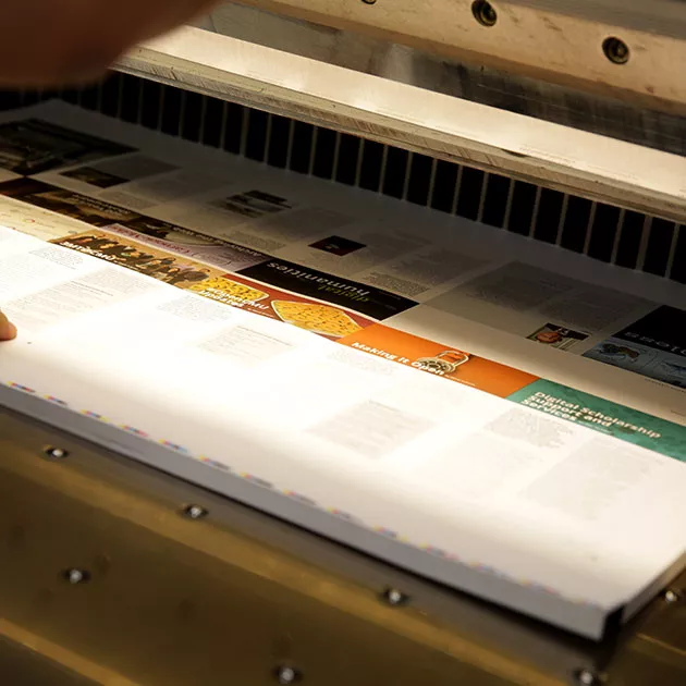 Coating and Finishing at Raff Printing