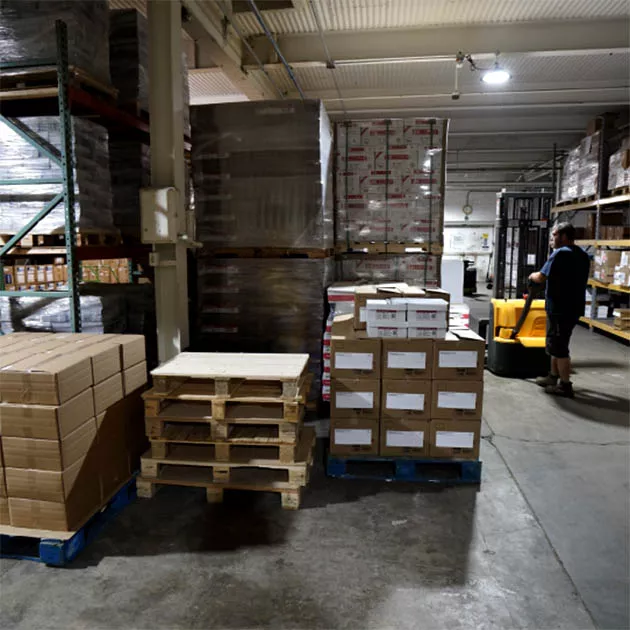 Print Broker Warehouse at Raff Printing
