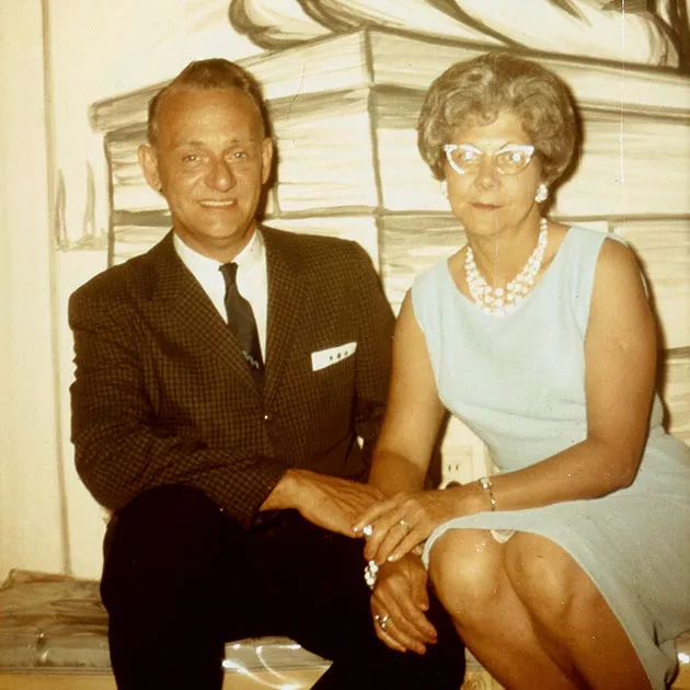 Fred and Fran Aheimer - Raff Printing Founders