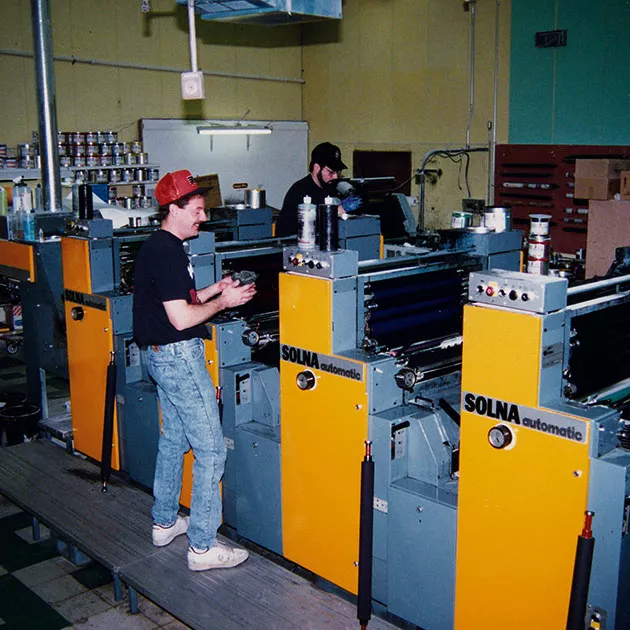 Original Raff Printing Press