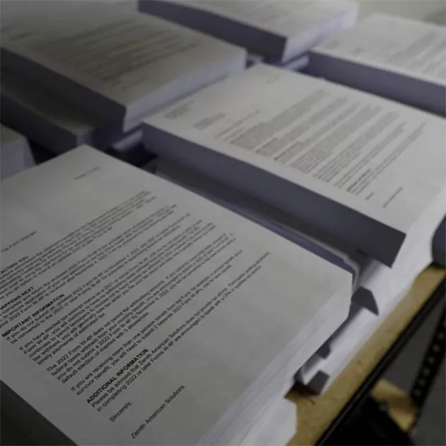 Union Print Materials at Raff Printing
